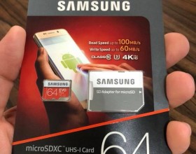 micro SDXC 4K pamatova karta 64GB