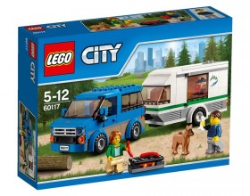 60117 LEGO CITY - Dodávka a karavan