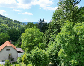 Dom na polo samote s veľkým pozemkom