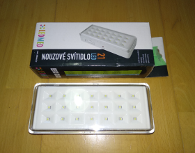 Predám núdzové osvetlenie 21x LED AC-230V 3W SB