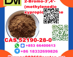 Manufacturer Supply Raw Material CAS 52190-28-0 2-Bromo-3&#39;,4&#39;-(methylenedioxy)propiophenone