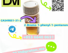 CAS49851-31-2  2-Bromo-1-phenyl-pentan-1-one C11H13BrO best price and good feed books