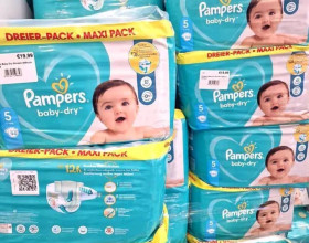 K dispozícii sú plienky Pampers, premium alebo harmony