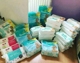 K dispozícii sú plienky Pampers, premium alebo harmony